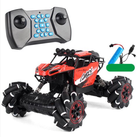 Masinuta 4x4 off-road, 2.4GHZ, lumini, sunete, amortizoare, drifturi, control prin telecomanda clasi